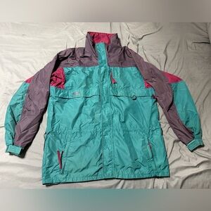Size M vintage columbia sportwear gizzmo windbreaker